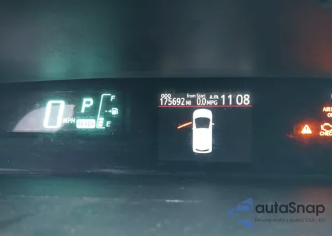 2012 Toyota Prius C Two из США, поврежденный, VIN JTDKDTB35C1507271